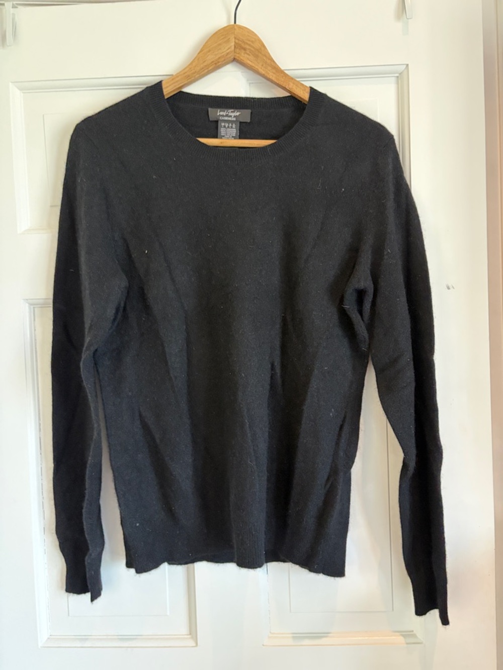 Black Cashmere Sweater